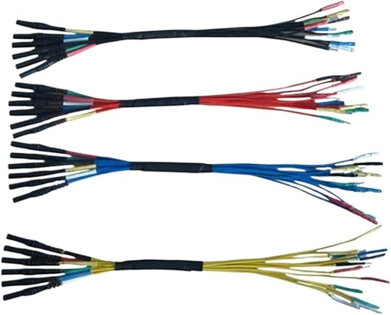 HT306 6 Channel Universal Automotive Oscilloscope With 4 Probe Sizes 0 6 1 5 2 3 2 8 Mm Black - Image 1